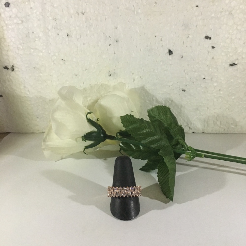 RGP CRYSTAL RING SIZE 7 - Picture 4 of 7